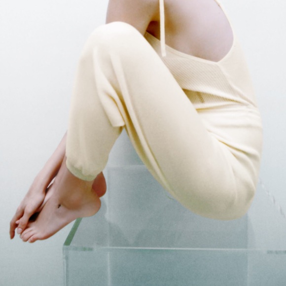 New with tags Zara Cream long jumpsuit - Picture 2 of 6